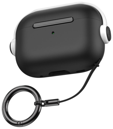 Чехол CLASSNO RNG для Apple AirPods 4 белый, черный