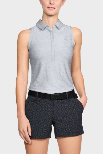 Поло Under Armour серый