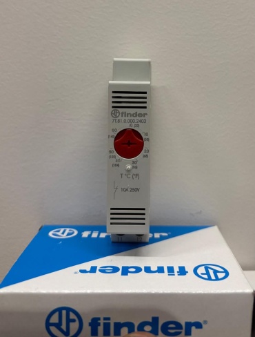 FINDER температурное реле 470229175 AC 250 В 10 А, кол-во фаз : 2