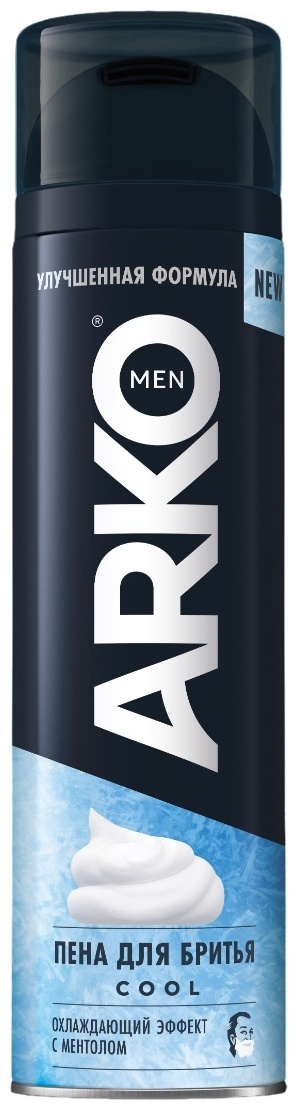 Arko Cool Охлаждающий эффект с ментолом пена для бритья 200 мл