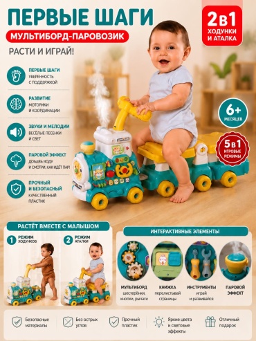 Ходунки-трансформеры Coco baby, мин. возраст 3 месяца