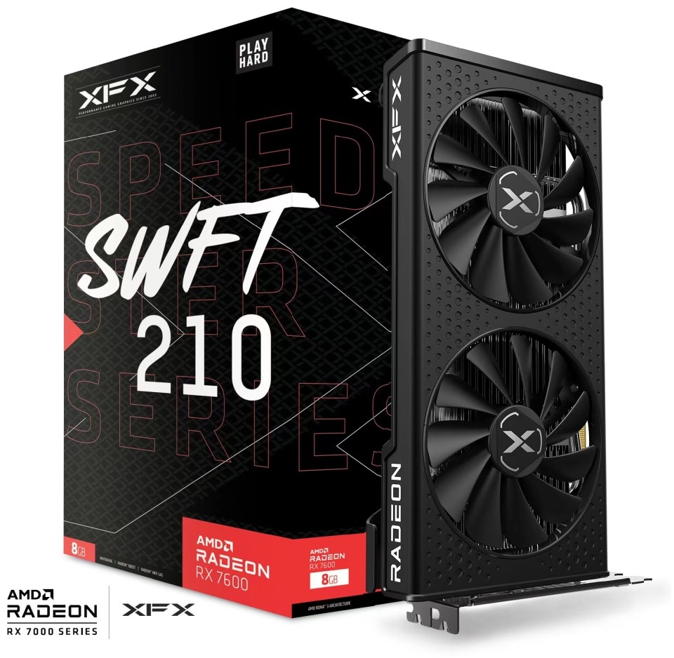 Видеокарта XFX XFX SPEEDSTER SWFT 21 8 Гб