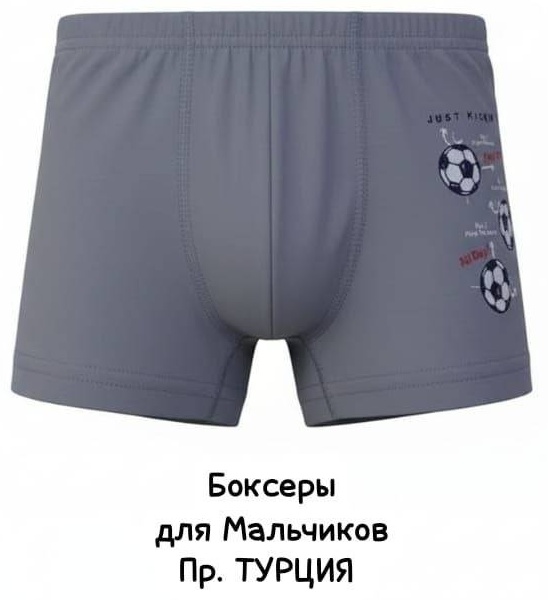 Боксеры серый, белый