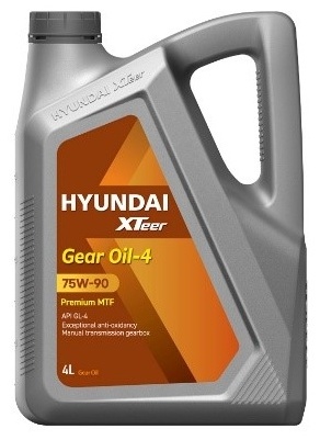 Масло полусинтетическое Hyundai Hyundai xteer 4 л