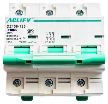 Aelifv автоматический выключатель 3P 80 A, 10 кА, 220/380 В