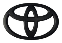 N3_guw эмблема для руля Toyota черный матовый