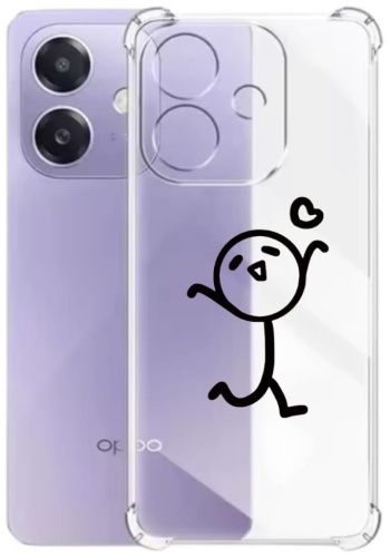 Чехол Bekan's для OPPO A3, A3x прозрачный