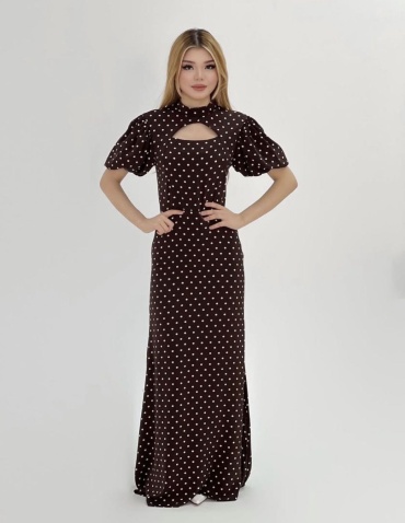 Повседневное платье, вечернее платье AS SHOP коричневый