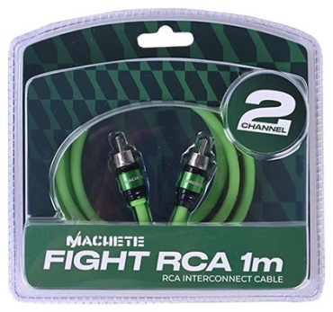 Deaf Bonce межблочный кабель Machete Fight RCA 1m 1 шт 1 м