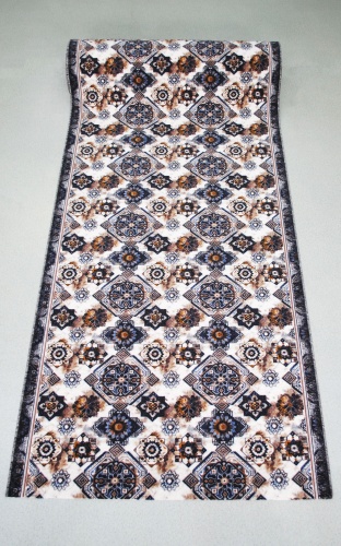 Ковровая дорожка Carpets Vitebsk безворсовая, полиамид, войлок, 150 см x 4 м