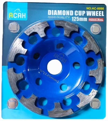 Асан алмазная чашка AC-0098 125x22.23 мм 1 шт