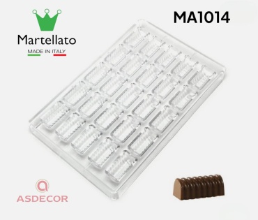 Martellato для конфет, для шоколада MA1014 Twist, поликарбонат