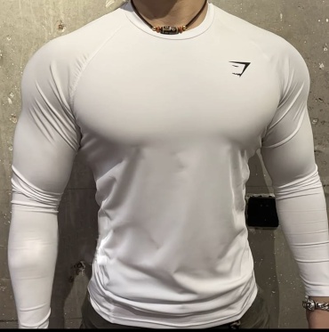 Рашгард Gymshark белый