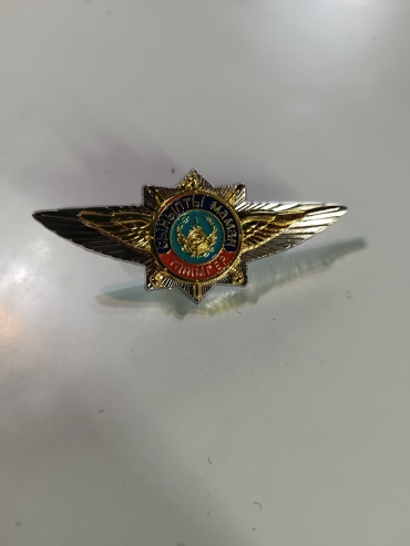 Зажим 4215 военное дело золотистый