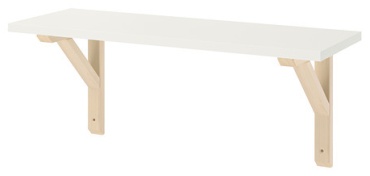 Полка IKEA BURHULT / SANDSHULT, 59х20x5 см, белый