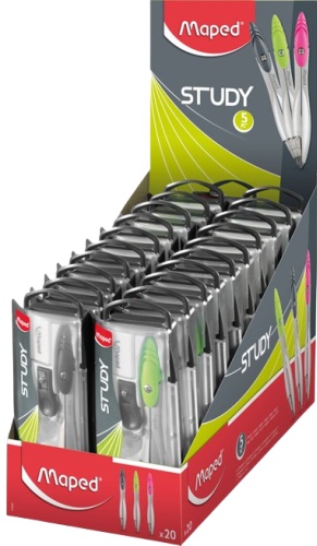 Готовальня Maped 119405, предметов 5 шт, 12 мм