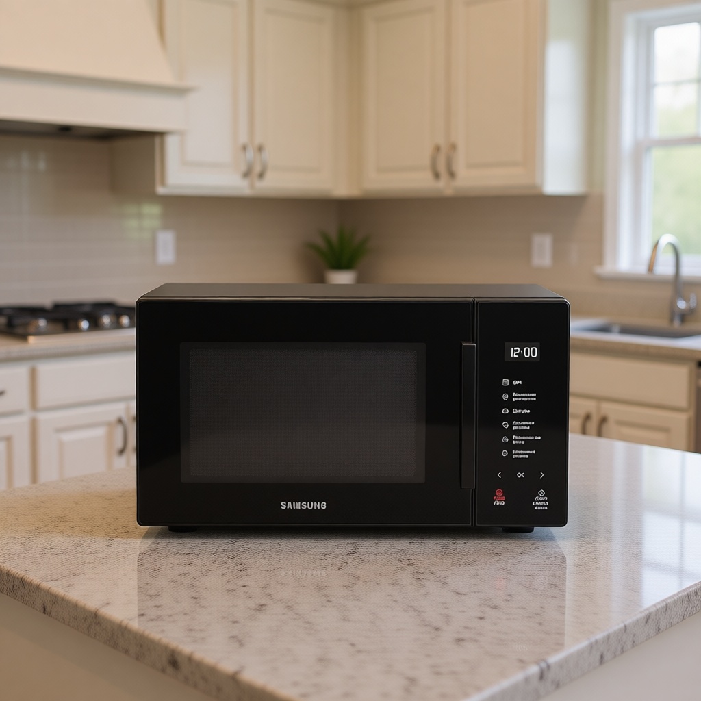 Микроволновая печь Samsung MS23T5018AK/BW черный