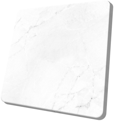 Столешница матовая Мебель Азии Quartzite, ДСП, 300x60x4 см, белый, мрамор