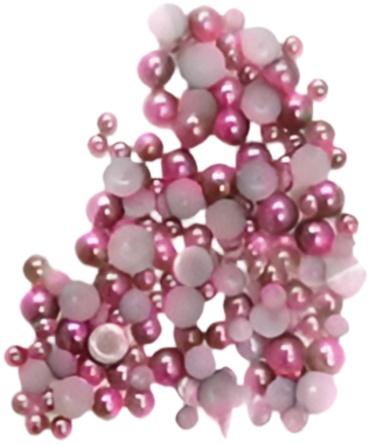 ELPAZA объемные фигуры Жемчужины Dark Pink Pearl 1 шт