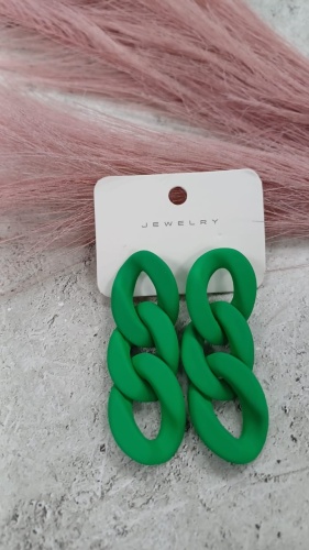 Серьги Jewelry бижутерный сплав, без вставок