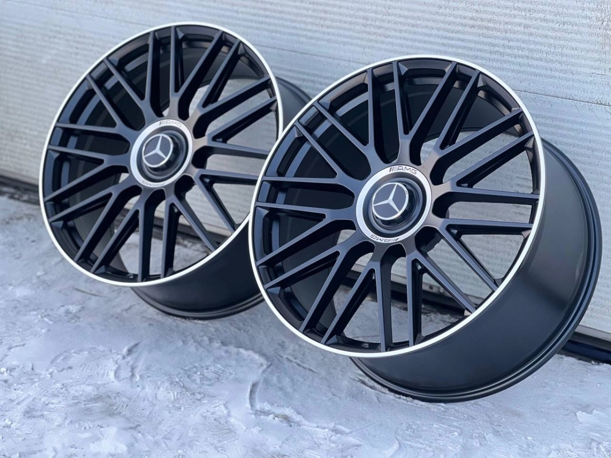 KOKO mercedes-h932f_2-MATTE BLACK 9.5/10.5x22/5x112 D66.5 ET45 4 диска черный