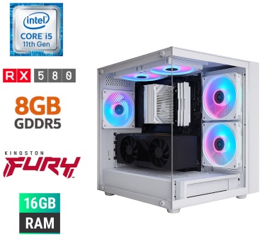 SEGURO COMP i5-11400F / RX 580 / 16 Гб / SSD 512 Гб / Win 11 Pro