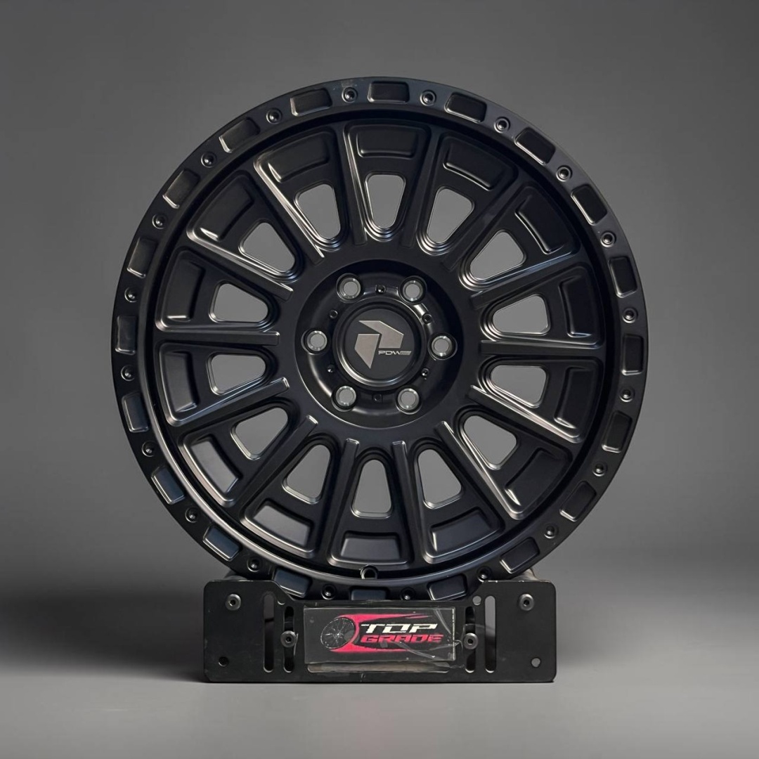 Top Grade AKHN08 9x20/6x139.7 D110.1 ET20 4 диска черный матовый