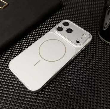 Чехол Green для Apple iPhone 17 Pro Max серый