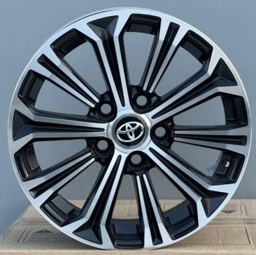 Rainbow Dance Toyota Corolla 6.5x16/5x100 D54.1 ET40 4 диска черный, серебристый
