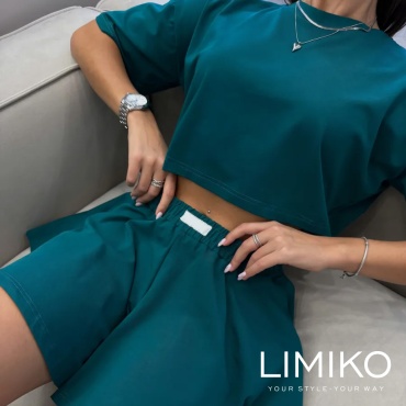 Костюм повседневный LIMIKO темно-зеленый