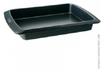 Противень для выпечки, для запекания Pyrex сталь, 1 шт