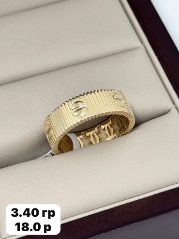 Sandu gold 50897452 размер 18 вес 3.4 г золото, без вставок