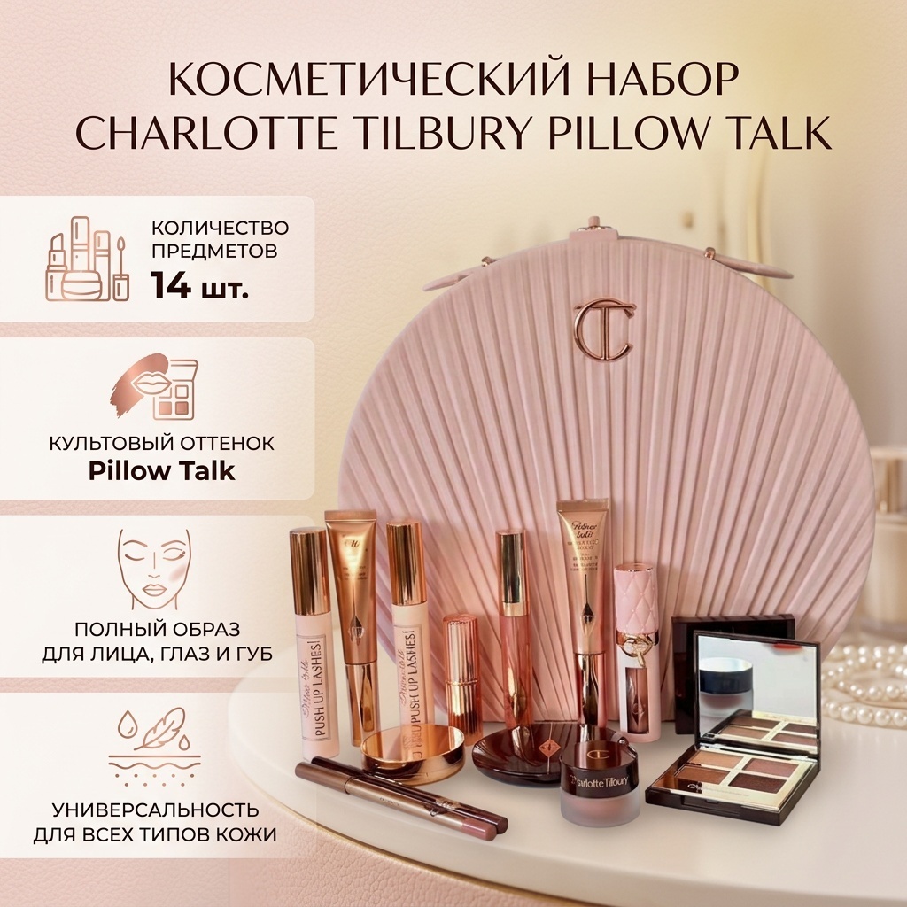 Charlotte Tilbury Pillow Talk набор декоративной косметики для женщин