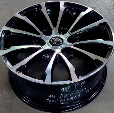 Original Series Wheels R18TOYOTA PRADO BM ТЦ АВТО СИТИ 17-БУТИК АЛМАТЫ 7.5x18/6x139.7 D106.1 ET25 4 диска черный, серебристый