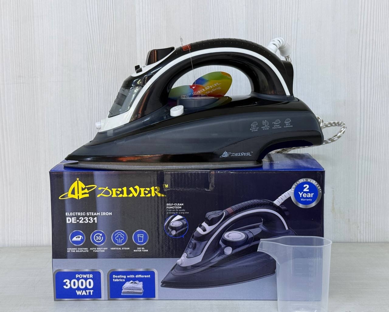 Утюг Delver DE2331 черный