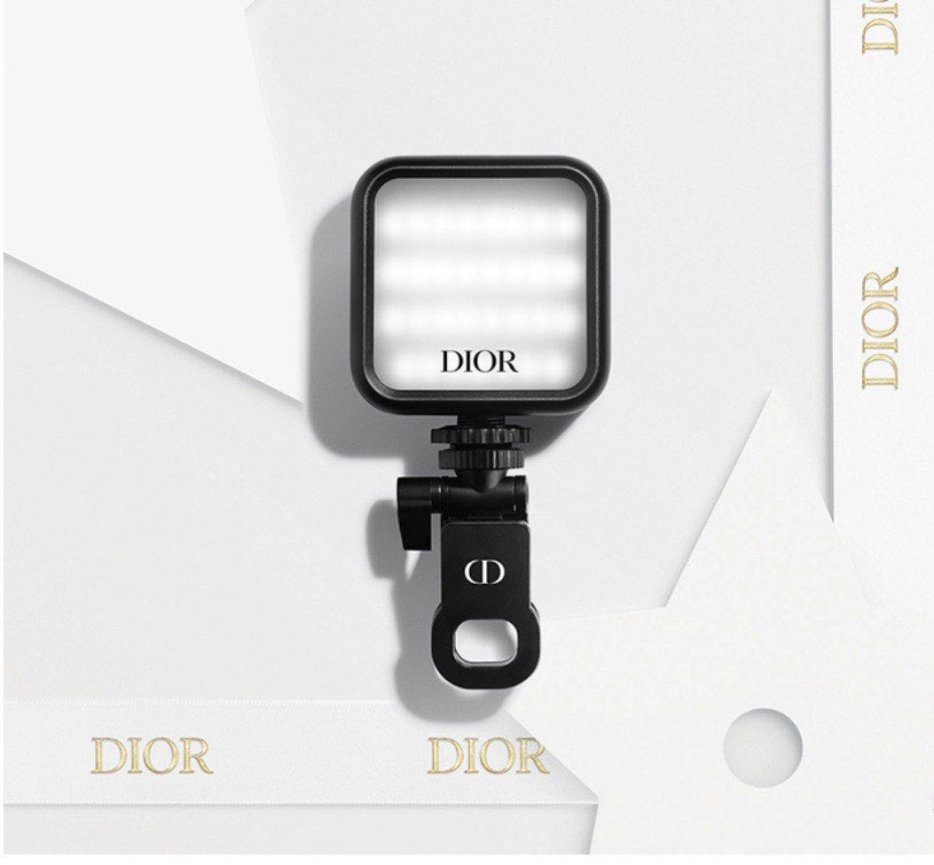 Dior несессер пластик, полипропилен черный 7X7 см