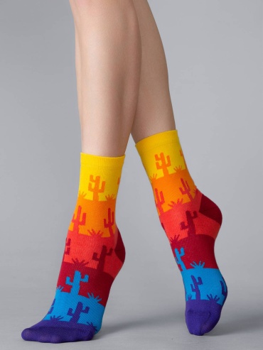 Носки Omsa 1 пара бордовый 42-44