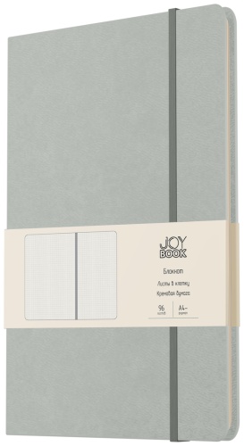 Блокнот Listoff Joy Book. Сахарный лед, A4, 96 л, серый