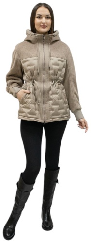 Демисезонная куртка SF Collection бежевый