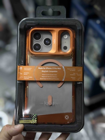 Чехол Kajsa для Apple iPhone 17 Pro оранжевый