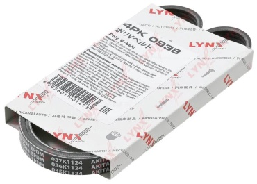 LYNXauto ремень поликлиновый 4PK 0938