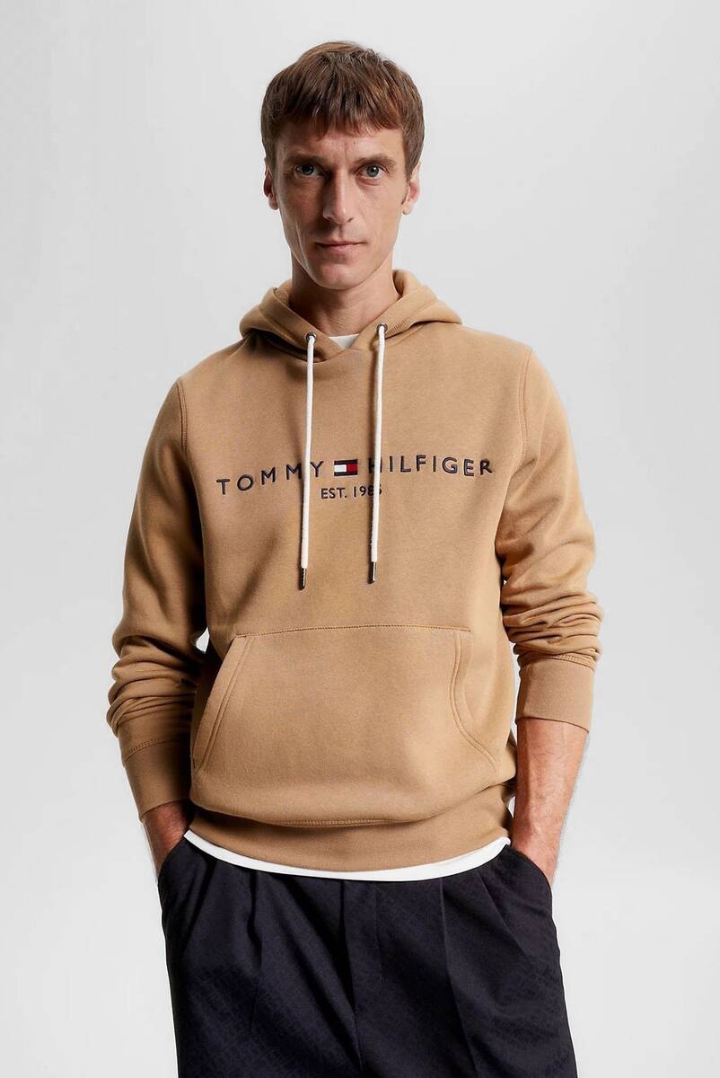 Худи Tommy Hilfiger коричневый