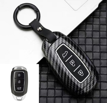 Чехол Hyndai carbon черный