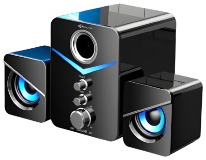 Компьютерные колонки Kisonli U3100 черный
