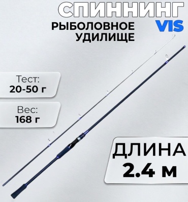 StatiX VIS спиннинговое 2.4 м