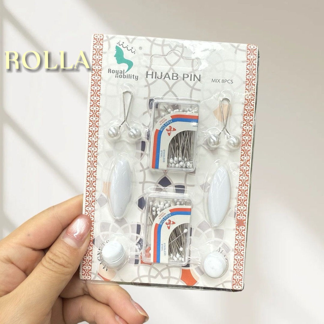Булавка ROLLA 1 аксессуар для одежды белый