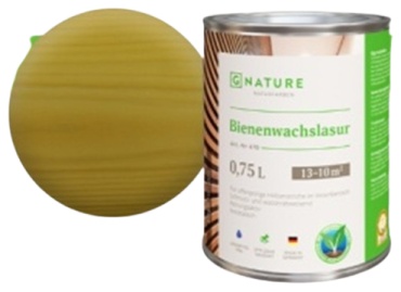 GNature масло Bienenwachslasur 0.75 л, тон бесцветный