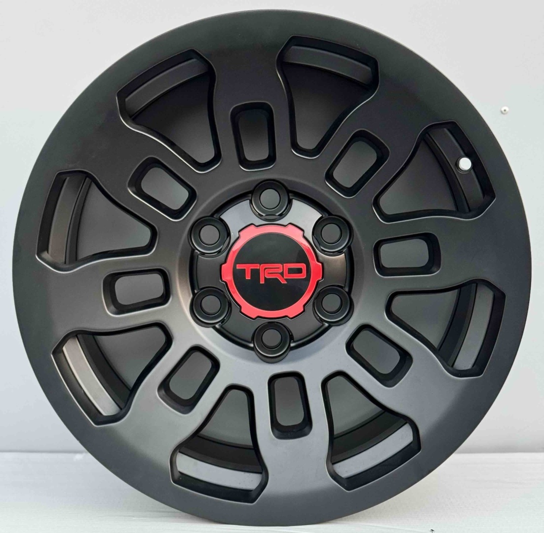 Auher 1262 8x17/6x139.7 D106.1 ET15 4 диска черный матовый