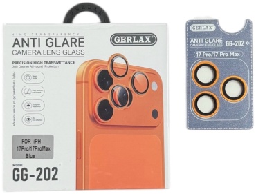 Стекло GERLAX для Apple iPhone 17 Pro G-202 оранжевый
