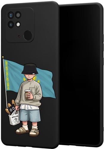Чехол для Xiaomi C40, Redmi 10C рисунок